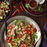 Фотография рецепта Тайский салат с говядиной маринованной в устричном соусе автор Мария Краковцева