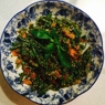 Фотография рецепта Теплый салат из зеленой фасоли автор Анна Акопян