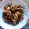 Фотография рецепта Теплый салат с курицей и стручковой фасолью автор Konstantin Zxxxn