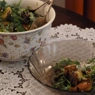 Фотография рецепта Теплый салат с лисичками автор Анастасия Игн
