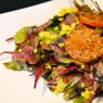 Фотография рецепта Теплый салат с мангольдом булгуром и печеными томатами автор Антонина Сапрыкина