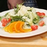 Фотография рецепта Теплый салат с морскими гребешками и апельсином автор Сеть магазинов БиоМаркет