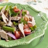 Фотография рецепта Теплый салат с тунцом автор Tefal