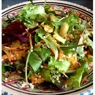 Фотография рецепта Теплый салат с руколой и оливками автор Дарья Божибина
