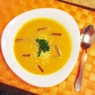 Фотография рецепта Тыквенный суп с имбирем и сливками автор Masha Potashova