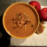 Фотография рецепта Тыквенный суп с яблоками специями и изюмом автор Tatiana