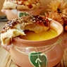 Фотография рецепта Тыквенный суп с креветками в горшочках под слоеными крышечками автор Софья Тараторина