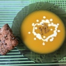 Фотография рецепта Тыквенный суп с луком и картофелем автор Ирина Кандалова