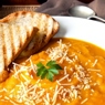 Фотография рецепта Тыквенный суп с пармезаном и корицей автор maximsemin