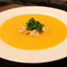 Фотография рецепта Тыквенный суп с пшеничными сухариками автор Marie Volkova