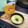 Фотография рецепта Тыквенный суп с сухариками автор Дарья Стусь