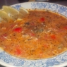 Фотография рецепта Томатный суп из  морепродуктов автор Елена Рябоконева