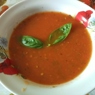 Фотография рецепта Томатный суп с базиликом автор Алина Лежнва