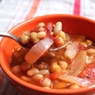 Фотография рецепта Томатный суп с фасолью свининой и сосисками автор venetian 