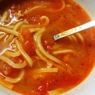 Фотография рецепта Томатный суп с фрикадельками и вермишелью автор Татьяна Петрухина