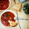 Фотография рецепта Томатный суп с копчеными колбасками автор vloravauna