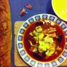 Фотография рецепта Томатный суп с морепродуктами и фенхелем автор Viktoria Kachalova