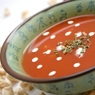 Фотография рецепта Томатный суп с рисом и зеленью автор Masha Potashova