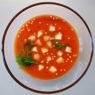 Фотография рецепта Томатный суп на курином бульоне автор Лоскутова Марианна
