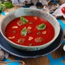 Фотография рецепта Томатный суп с аранчини автор Еда