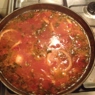 Фотография рецепта Томатный суп с мидиями и гребешками в воке автор ABSSPB
