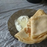 Фотография рецепта Тонкие блины на молоке со сливочным маслом автор Катюшка Гуменная