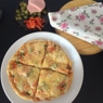 Фотография рецепта Тонкое хрустящее тесто для пиццы автор Olga Vasilyeva