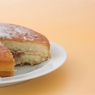 Фотография рецепта Торт бисквитный с орехами и сырой печенью автор Саша Давыденко