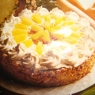 Фотография рецепта Торт из манки с ананасами автор Екатерина