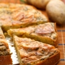 Фотография рецепта Тортилья с сыром и кедровыми орешками автор Саша Давыденко