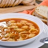 Фотография рецепта Тосканский суп из фасоли и пасты с розмарином автор Саша Давыденко