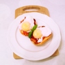 Фотография рецепта Тосты с беконом и яйцами пашот автор Даша Маркова