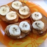 Фотография рецепта Тосты с арахисовой пастой и бананами автор Татьяна Петрухина