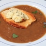 Фотография рецепта Традиционный французский луковый суп автор maximsemin