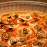 Фотография рецепта Традиционный греческий пирог с томатами и луком Ладения автор Jul Chi