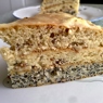Фотография рецепта Трехслойный торт с орехами изюмом и маком автор Кристина Карабина