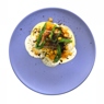Фотография рецепта Треска с картофельным пюре и соусом из чеснока автор Еда