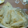 Фотография рецепта Треугольные пирожки из шпината и сыра автор Кира Мирова