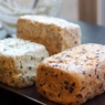 Фотография рецепта Три вида сырных закусок с крекерами автор Katrina