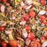 Фотография рецепта Тушеная чечевица с томатами и петрушкой поитальянски автор Татьяна Петрухина