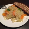 Фотография рецепта Тушеная капуста с сельдереем и морковью автор Анастасия Sh