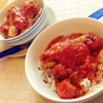 Фотография рецепта Тушеная курица в ароматном томатном соусе Pastitsatha автор Евгения Четвернина