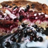 Фотография рецепта Творожный пирог с черной смородиной автор Elizabeth Palette