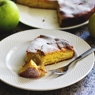 Фотография рецепта Творожный пирог с яблоками и сметаной автор Доценко Юлия