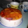 Фотография рецепта Творожнофруктовый десерт с сахаром автор Алнка Пушкарева