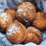 Фотография рецепта Творожные пончики с кокосом и шоколадом автор Алена