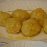 Фотография рецепта Творожные шарики в медовосливочном соусе Золотые шарики автор Ляйсан Горбунова