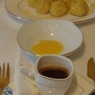 Фотография рецепта Творожные шарики в медовосливочном соусе Золотые шарики автор Ляйсан Горбунова