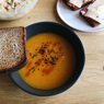 Фотография рецепта Тыквенный суп с имбирем автор anya trt