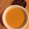 Фотография рецепта Тыквенный суп с кокосовым молоком и имбирем автор Yana